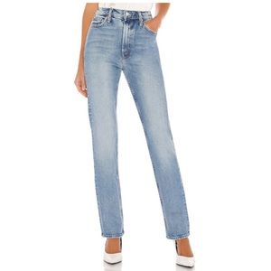 Mother Denim High Waisted Rider Skimp